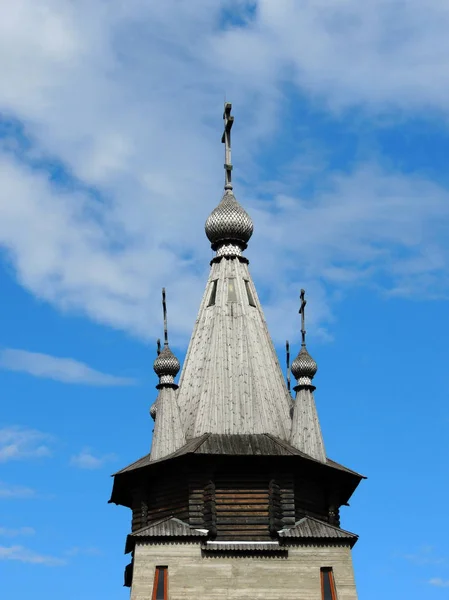 Ponvenets. Igreja de São Nicolau. República da Carélia, distrito de Medvezhyegorsk — Fotografia de Stock