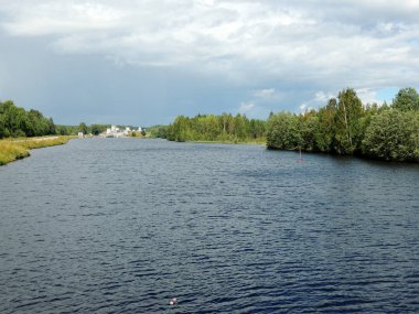 Beyaz Deniz Baltık Kanal, ağ geçidi üç numara. Povenets, Karelya