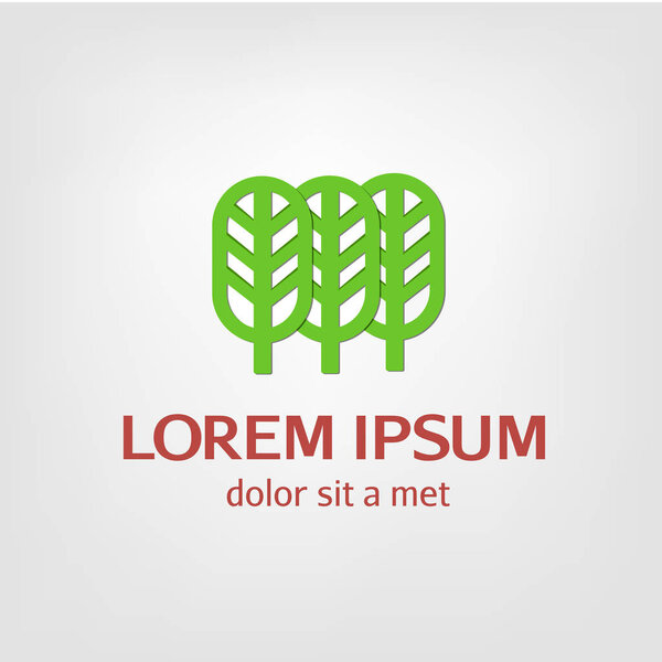 logos, emblems Forest, Park