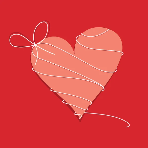 Valentim amor coração —  Vetores de Stock