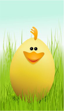 Paskalya komik tavuk 