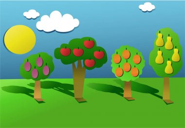Kağıt orchard kesmek