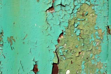 Boyalı duvar doku yıpranmış