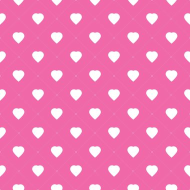 Abstract Purple Hearts desen