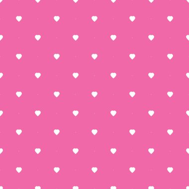 Soyut kesintisiz beyaz ve mor kalp desen