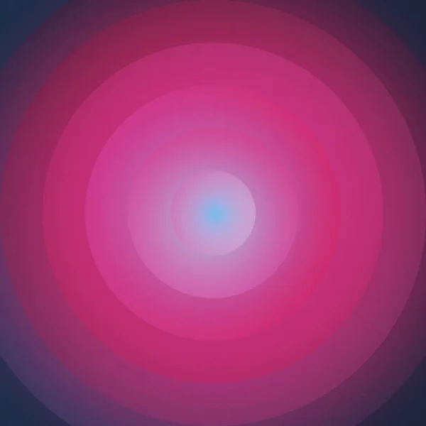 Абстрактные красочные концентрические круги на размытом фоне — стоковый вектор