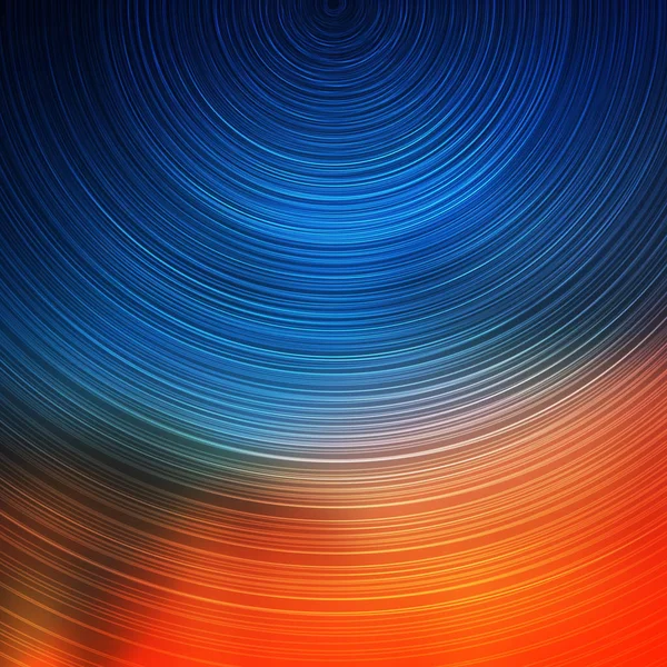 Реферат Цветные концентрические круги Шаблон на размытом фоне, векторный дизайн — стоковый вектор