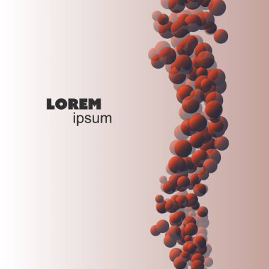 Kabarcıkları ile arka plan vektör tasarımı