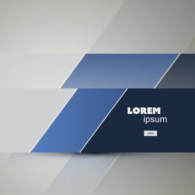 Soyut Arkaplan, Broşür Şablonu - İşiniz için Vektör Tasarımı