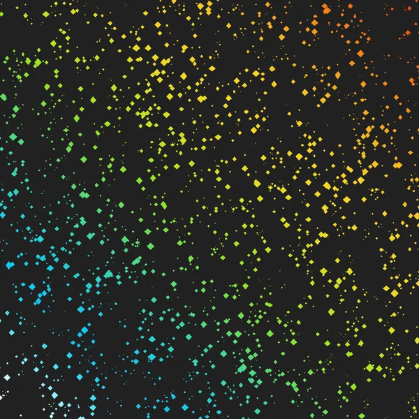 Bunt gepunkteter abstrakter Hintergrund — Stockvektor