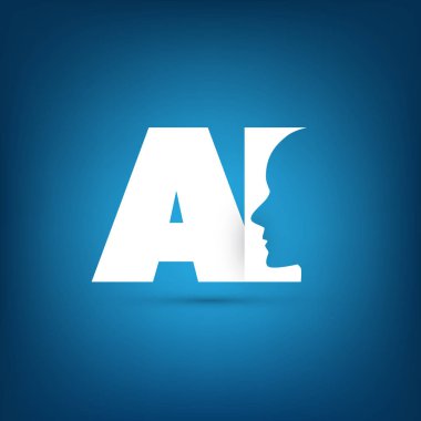 AI, derin öğrenme ve geleceğin teknolojisi konsept tasarımı 