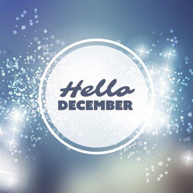 Aralık - teklif, Slogan, söyleyerek, arka plan bulanık kavram Merhaba