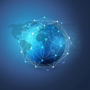 Bulut bilgisayar ve ağlar kavramı - büyük veri, küresel erişim tasarım