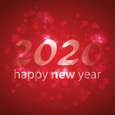 Mutlu yıllar Kart - 2020