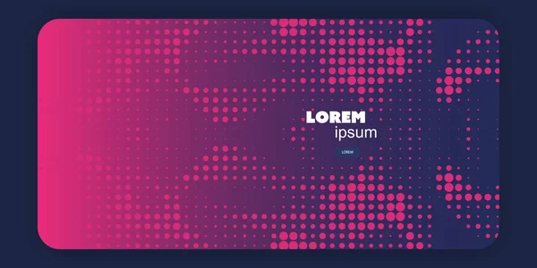 Dark Purple Header Background Futuristic Poster Landing Page Multi Purpose — Stock Vector