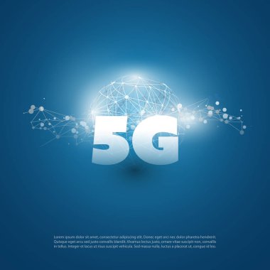Ağ Ağı Ağı Etiketi - Yüksek Hız, Geniş bant Kablosuz Mobil Telekomünikasyon Sistemleri Tasarım Kavramı