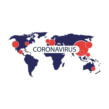 Coronavirus 'un tüm dünyaya yayılışını, Asya' dan batıya doğru ilerlemesini izleyin - Tasarım Konsepti