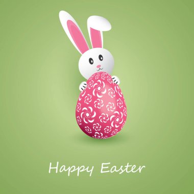 Komik Tavşanlı ve Paskalya Yumurtalı Mutlu Paskalyalar