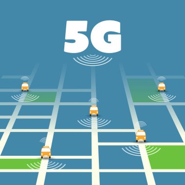 5G Kablosuz Sistemler, Nesnelerin İnterneti, Algılama Sistemi, Şehir Araç Kontrol Ağı