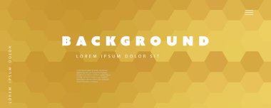 Soyut Renkli Minimum Geometrik Desen Arkaplan, Çok Amaçlı Şablon, Altıgen Gradyan Şekiller, Geleceğin Posteri, Başlık veya İniş Sayfası Tasarımı - Vektör İllüstrasyonu