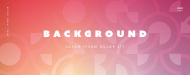 Soyut Renkli Minimum Geometrik Desen Arkaplan, Çok Amaçlı Şablon, Mozaik Gradyan Şekilleri, Geleceğin Posteri, Banner, Başlık veya İniş Sayfası Tasarımı - Vektör İllüstrasyonu