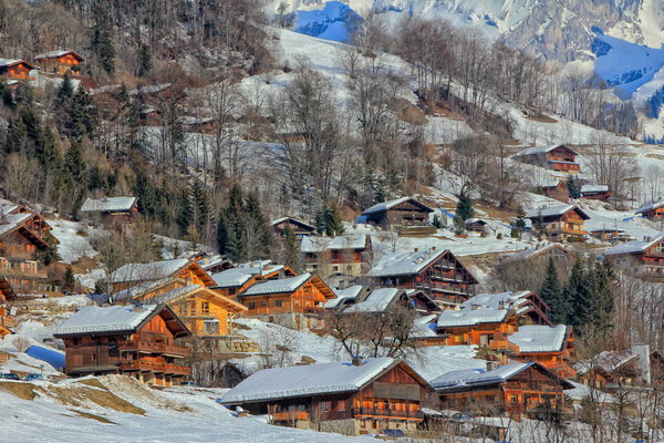 very beautiful mountain landscape