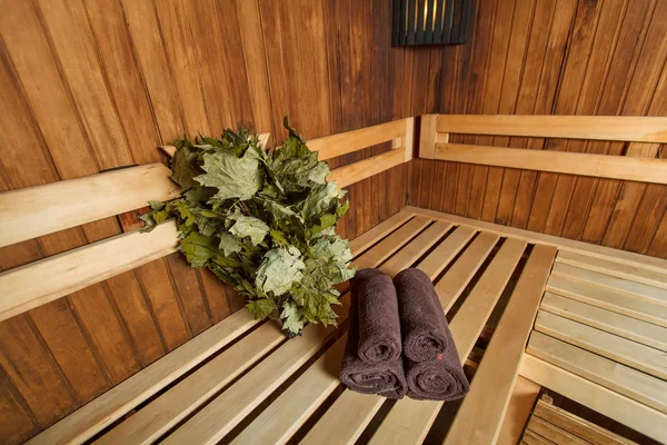 Sauna para relaxamento e bem-estar — Fotografia de Stock