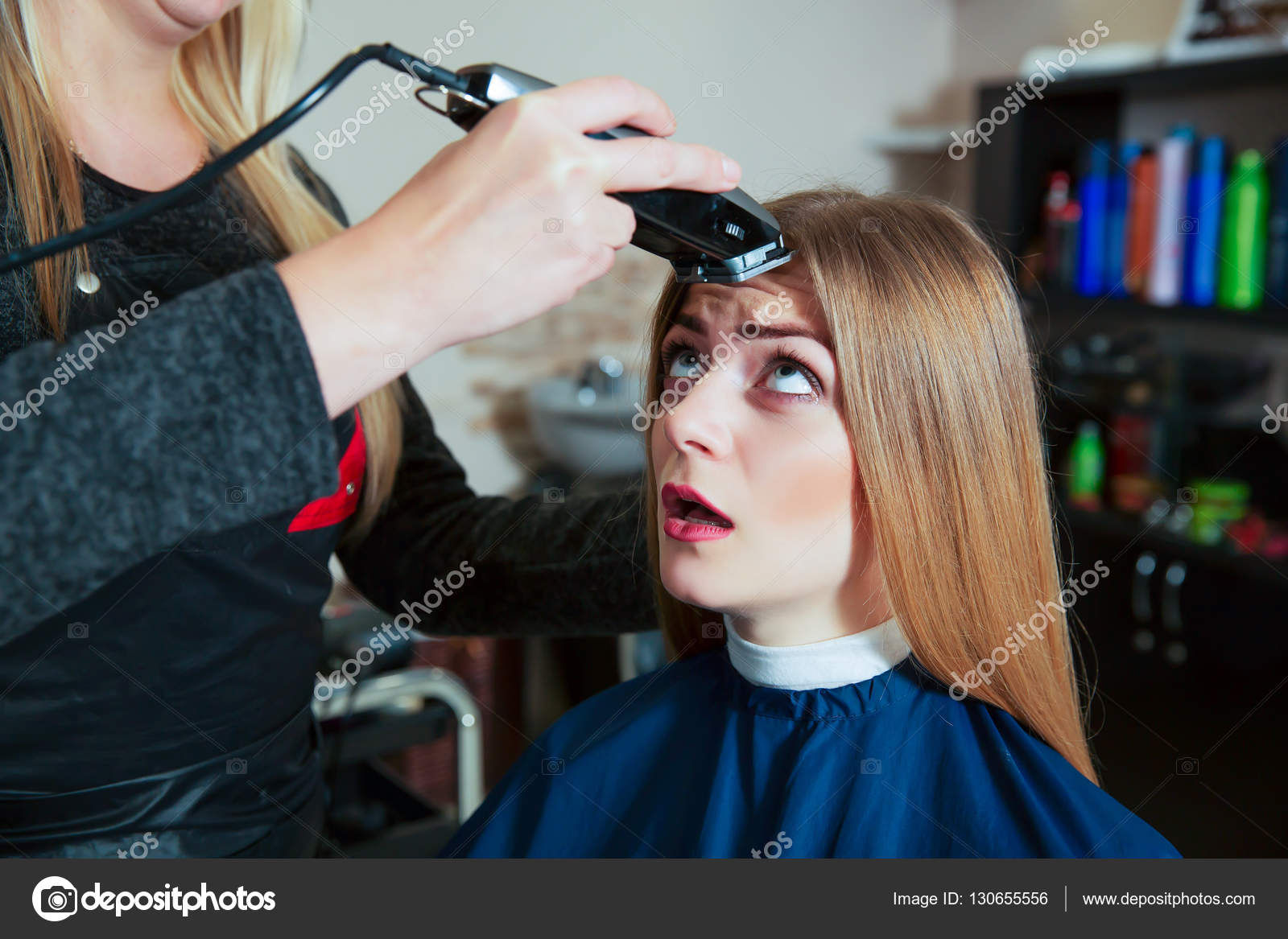 how to use clippers on a woman's hair