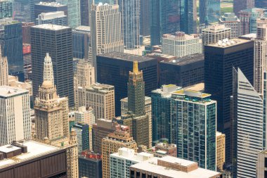 downtown Chicago içinde gökdelenler