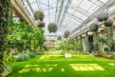 greenhouse botanical garden clipart