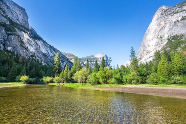 Yosemite National Park in USA clipart