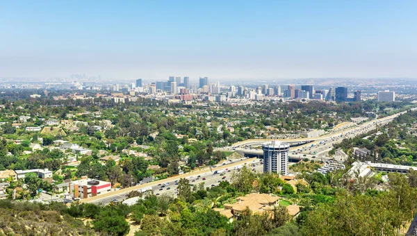 Городской пейзаж Лос-Анджелеса — стоковое фото
