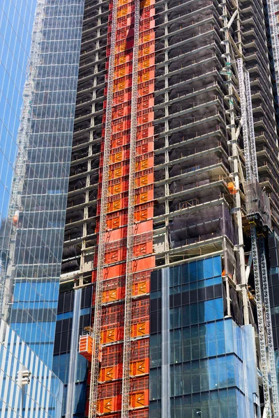 Hochhaus im Bau — Stockfoto