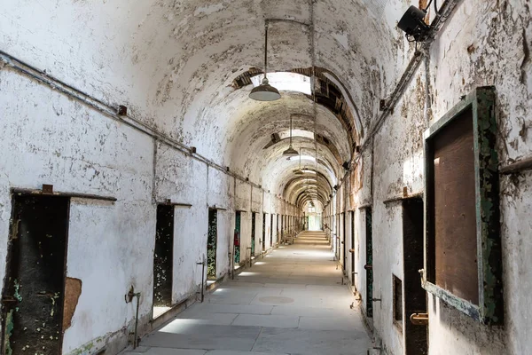 Oude gevangenis interieur — Stockfoto