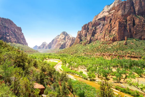 Parco nazionale di Zion negli Stati Uniti — Foto Stock