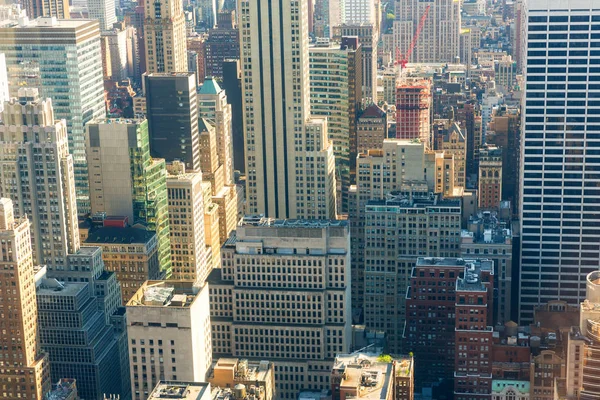 Manhattan centrum stadsgezicht — Stockfoto