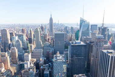 Empire State Binası ile Manhattan cityscape