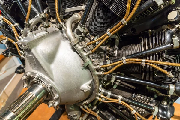 内部のジェット エンジン — ストック写真