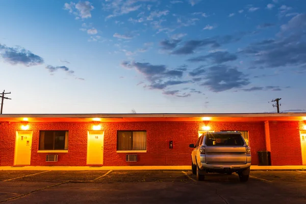 American roadside motel — Stock Photo, Image