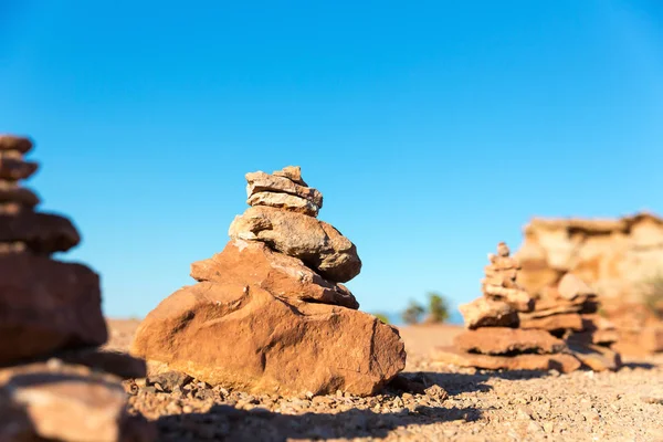 Miniature di pietre di montagna — Foto Stock