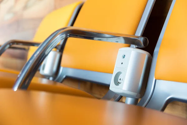 Waiting hall of airport — Stock Photo, Image