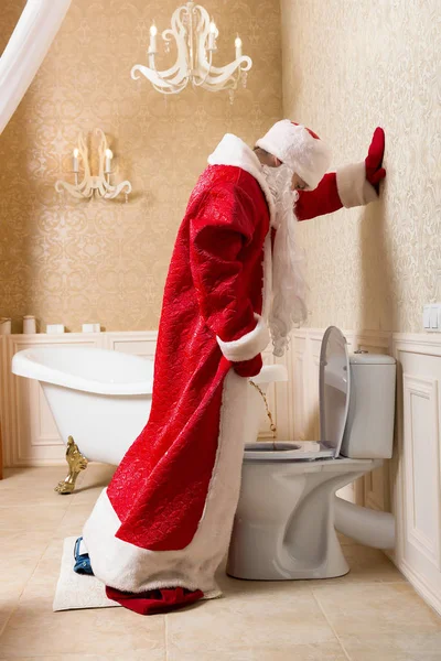 Peeing Santa Claus — Stock Image Peeing Santa Claus Royalty Free Stock Images