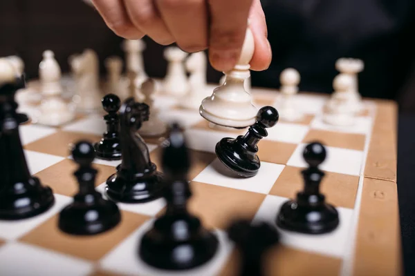 Male chess player — Stock Photo, Image