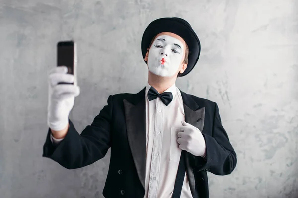 Actor de teatro pantomima — Foto de Stock