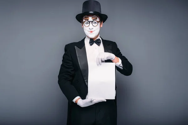 Actor de teatro pantomima — Foto de Stock