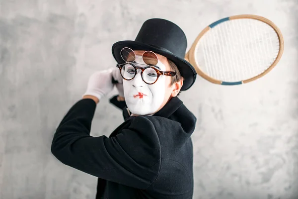 Actor de teatro pantomima — Foto de Stock