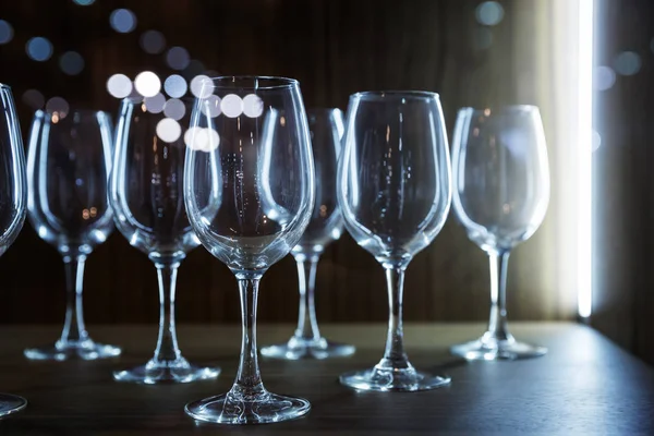 Tiszta alkohol szemüveg — Stock Fotó