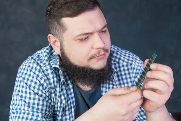 Service engineer at work — Stock Photo, Image