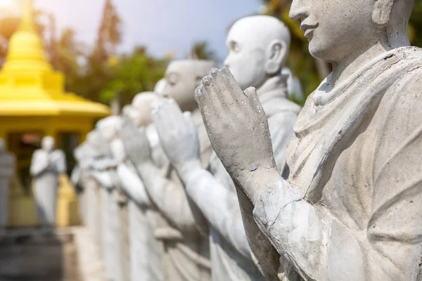 Estatuas de Buda en el templo — Foto de Stock