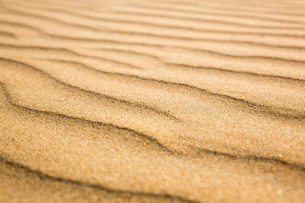 Zand golven van strand — Stockfoto